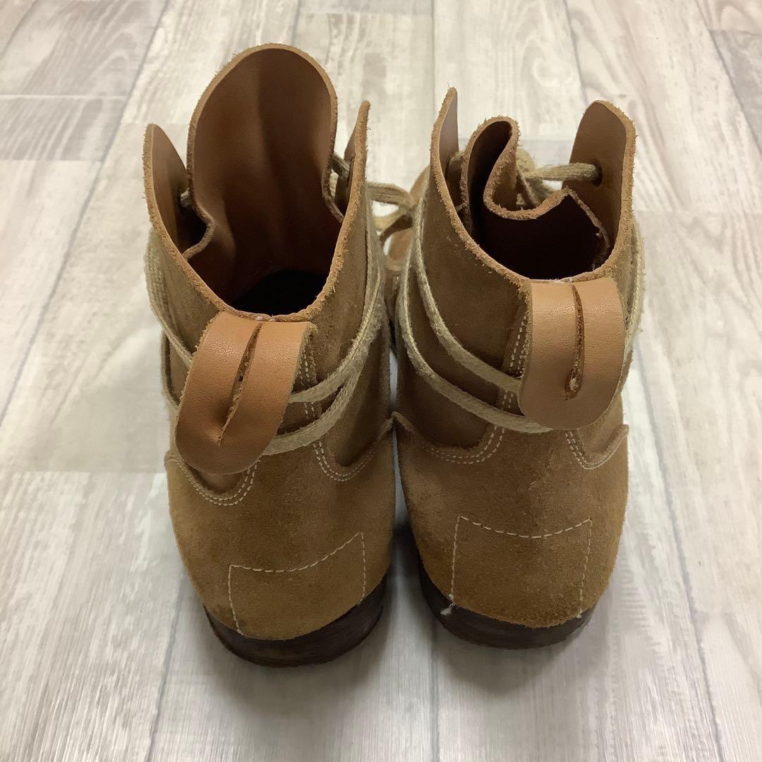 【希少】中田商店製 大日本帝国編上靴 裏革仕様 実際サイズ25.0~26.5cm