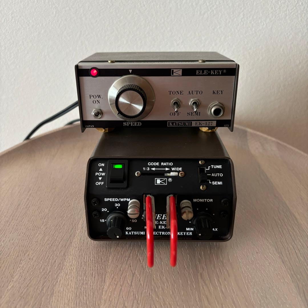 カツミ エレキー 電鍵 EK-160 / EK-127 エレクトリックキーヤー