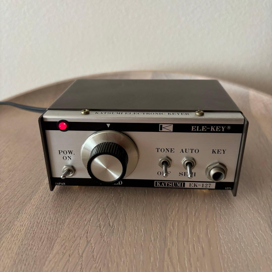 カツミ エレキー 電鍵 EK-160 / EK-127 エレクトリックキーヤー