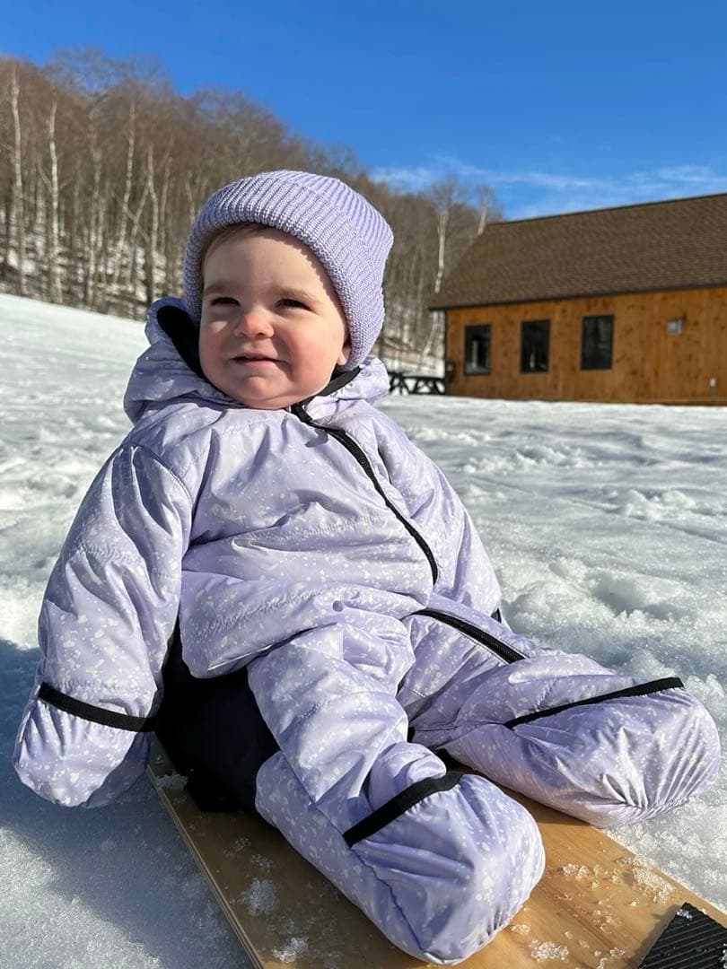 Burton 子ども用スキーウェア ライトパープル 新品　9M