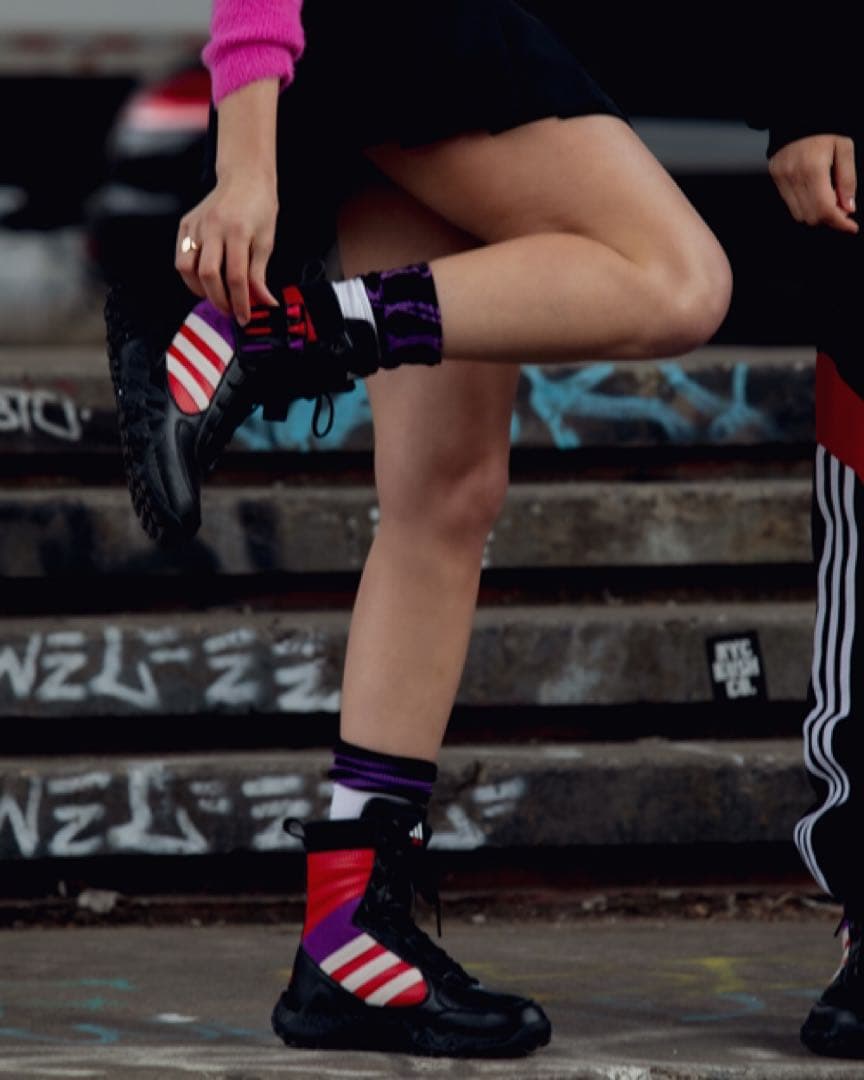 ジェイスリー アディダス ゴルフ コードカオス ブーツ スパイクレス 22.0