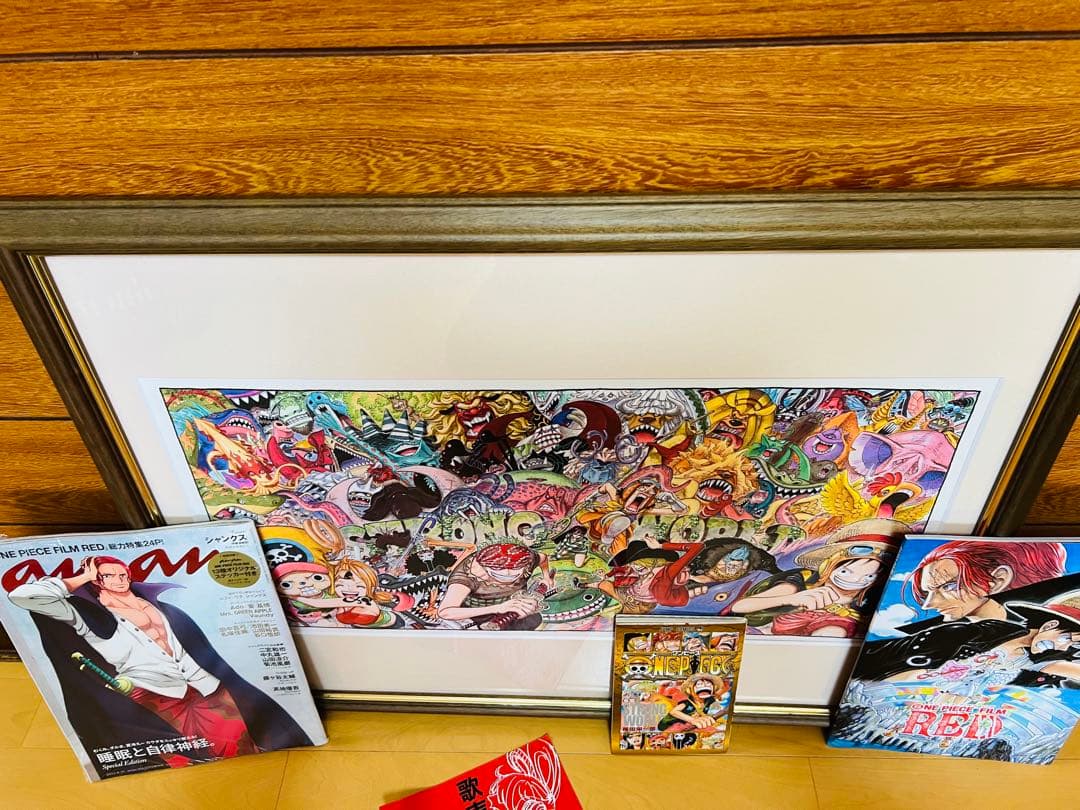 ONE PIECE劇場版STRONG WORLD 高級複製原画　RED特典セット