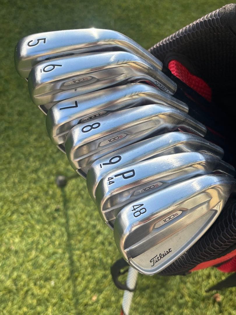 【値下げ】2021 Titleist T100s アイアン5番〜48 ７本セット