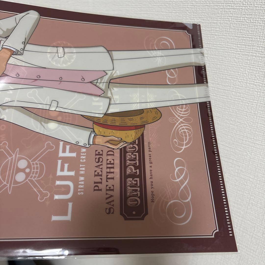 未開封　ONE PIECE タキシード　クリアファイルセット