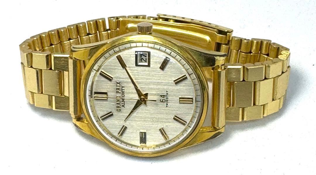 ⭐️超貴重品オリエントグランプリオールマイティトリオスタット64石⭐️オーバーホール