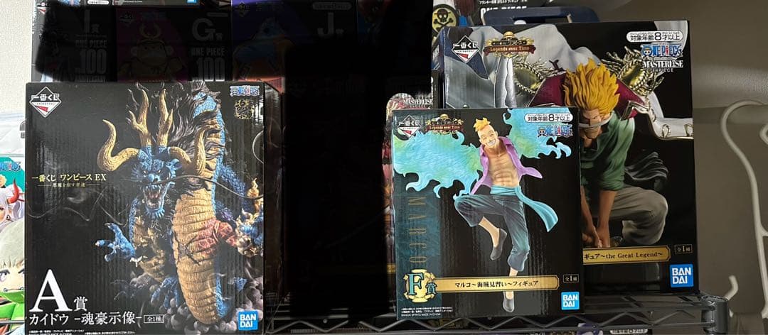 ワンピース 一番くじ フィギュア 魂豪示像 カイドウ マルコ