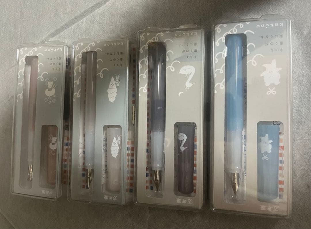 杜の文具博 mizutama 万年筆 kakuno パイロット 4種セット