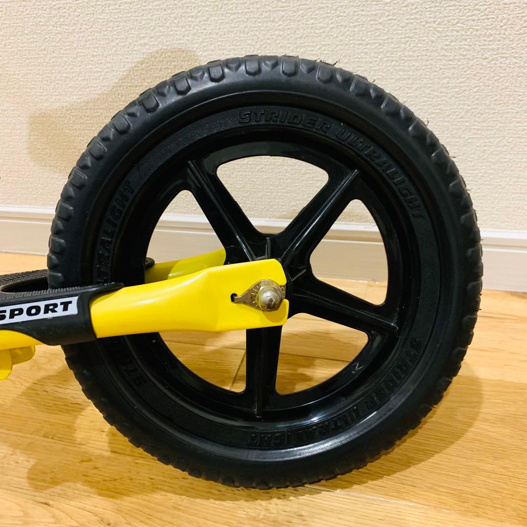 STRIDER ストライダー スポーツモデル 12 イエロー バランスバイク