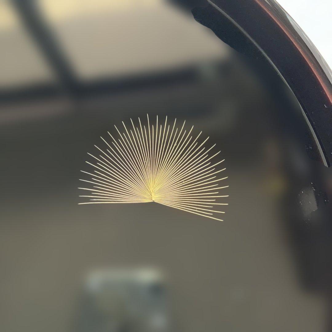 輪島塗　丸盆　盆　寿松沈金　冨田立山　元岡光漆堂　ヴィンテージ レア