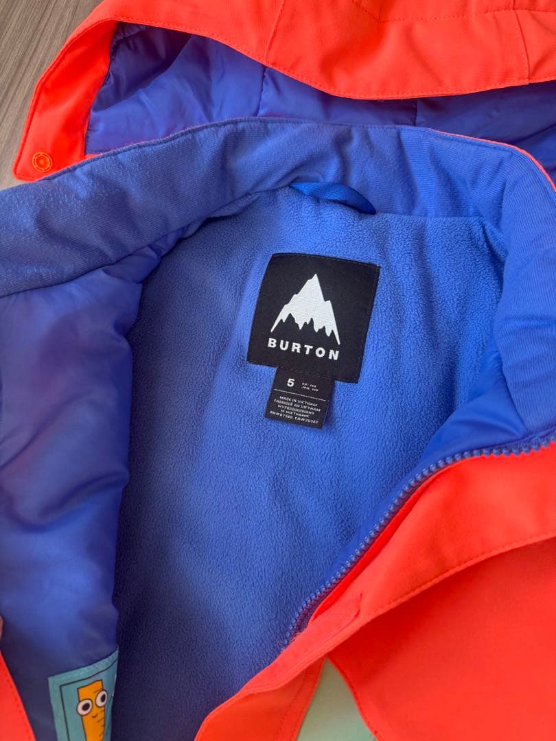BURTON 子ども用防水スキーオーバーオール