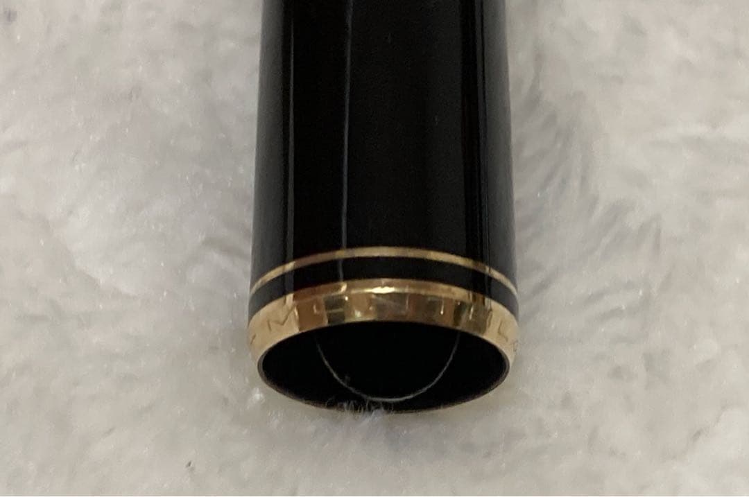 モンブラン万年筆　22 ウイングニブ　黒　14K（洗浄済）