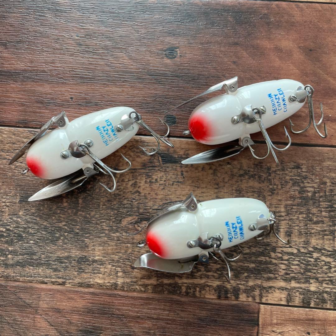 ヘドン　クレイジークローラー　3個セット WBE キャスパー