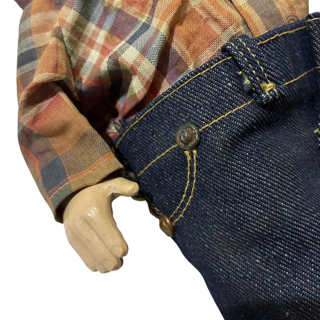 50s Buddy Lee 人形 オリジナル ビンテージ デニムパンツ