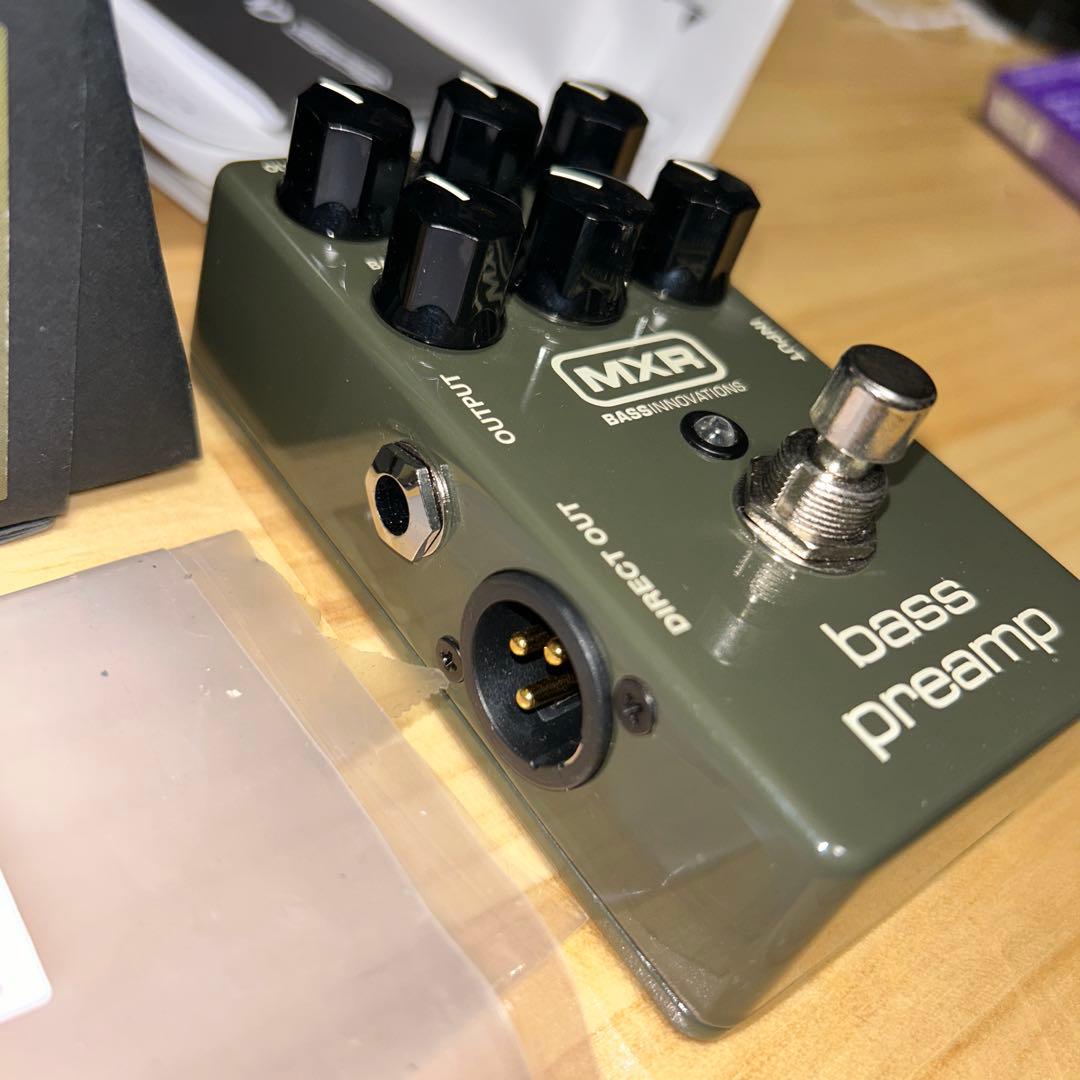 ほぼ未使用MXR M81 bass preamp ベースエフェクター