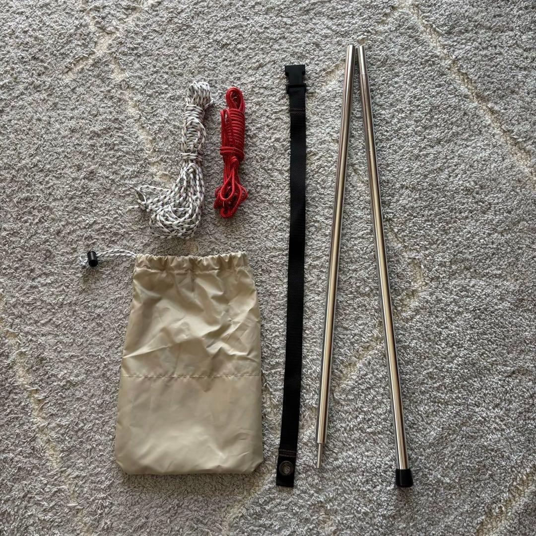  peak タープエクステンションテント4 アイボリー