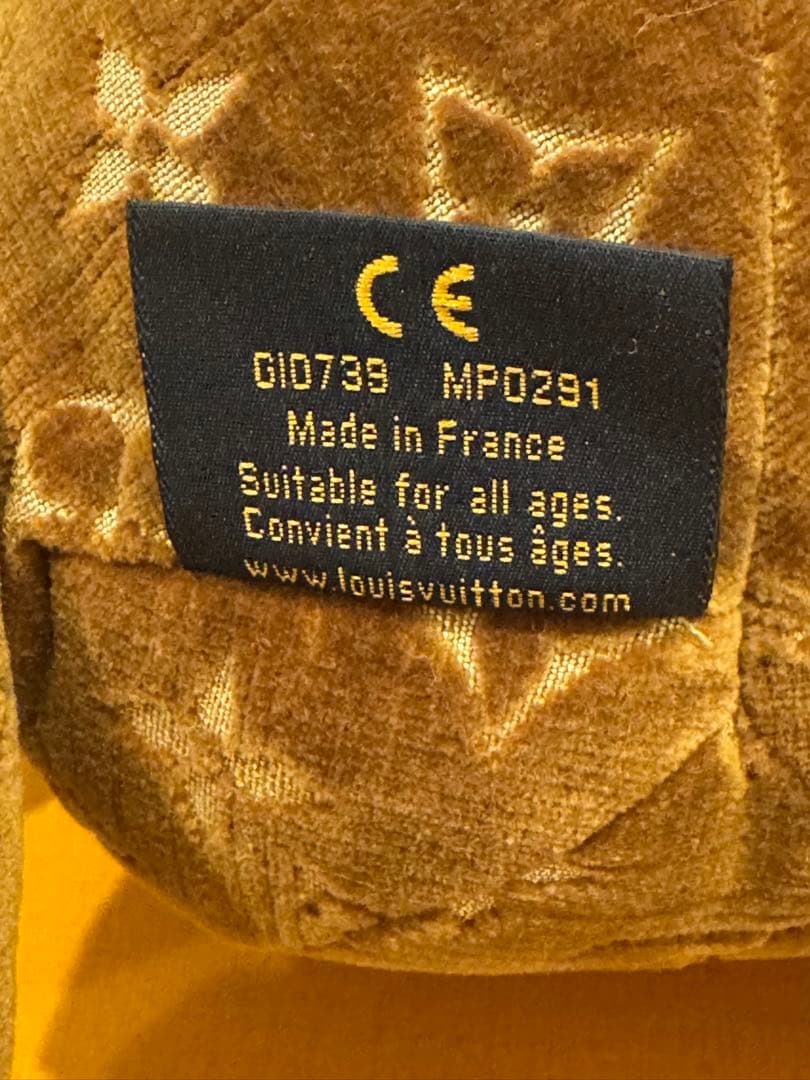 新品未使用 ルイヴィトン ドゥドゥ・テディベア 2020AW