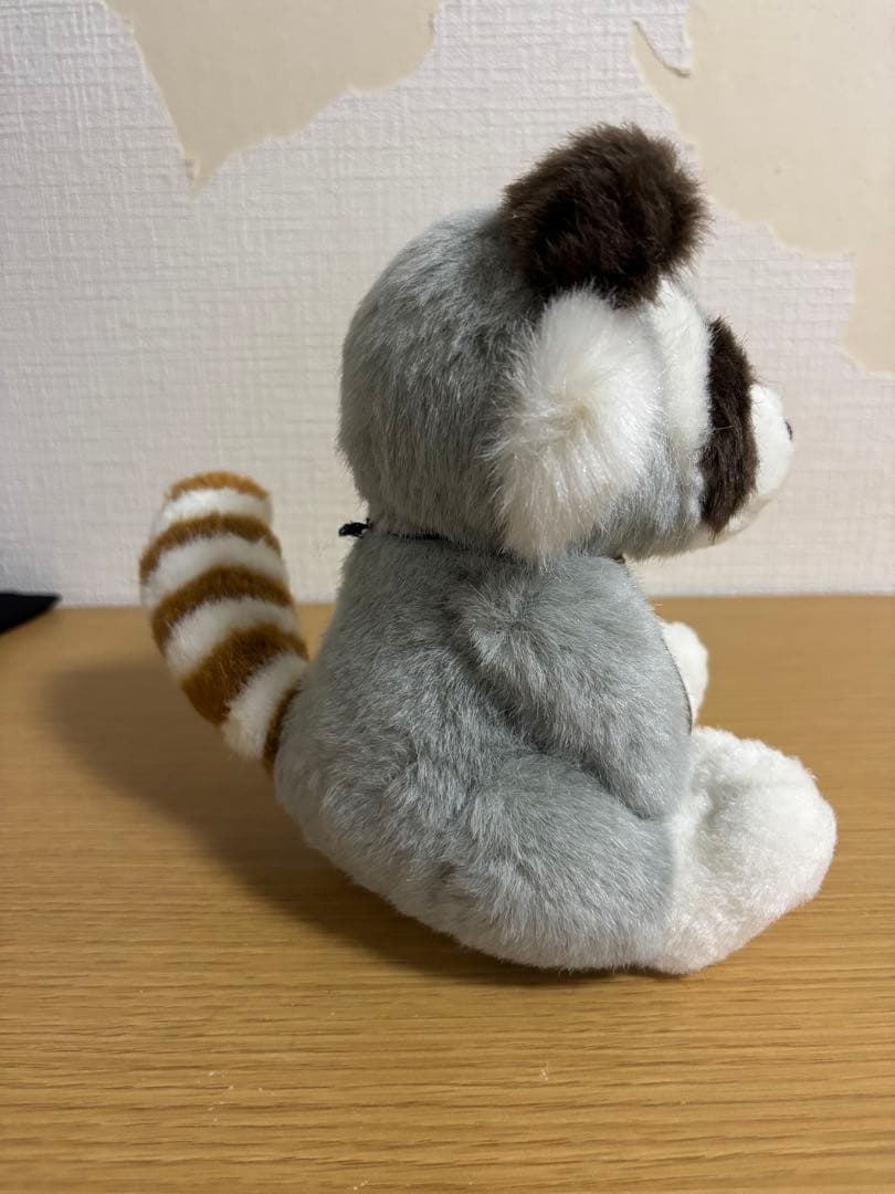 ヒロクンハウス フォレストシリーズ アライグマ グレー ぬいぐるみ　#12