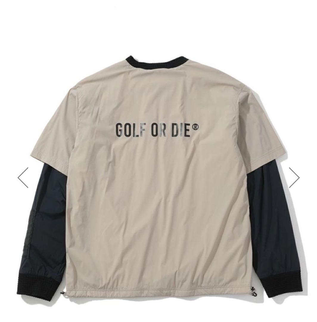【美品】MARK & LONA ゴルフジャケット ベージュ　48（Ｌ)