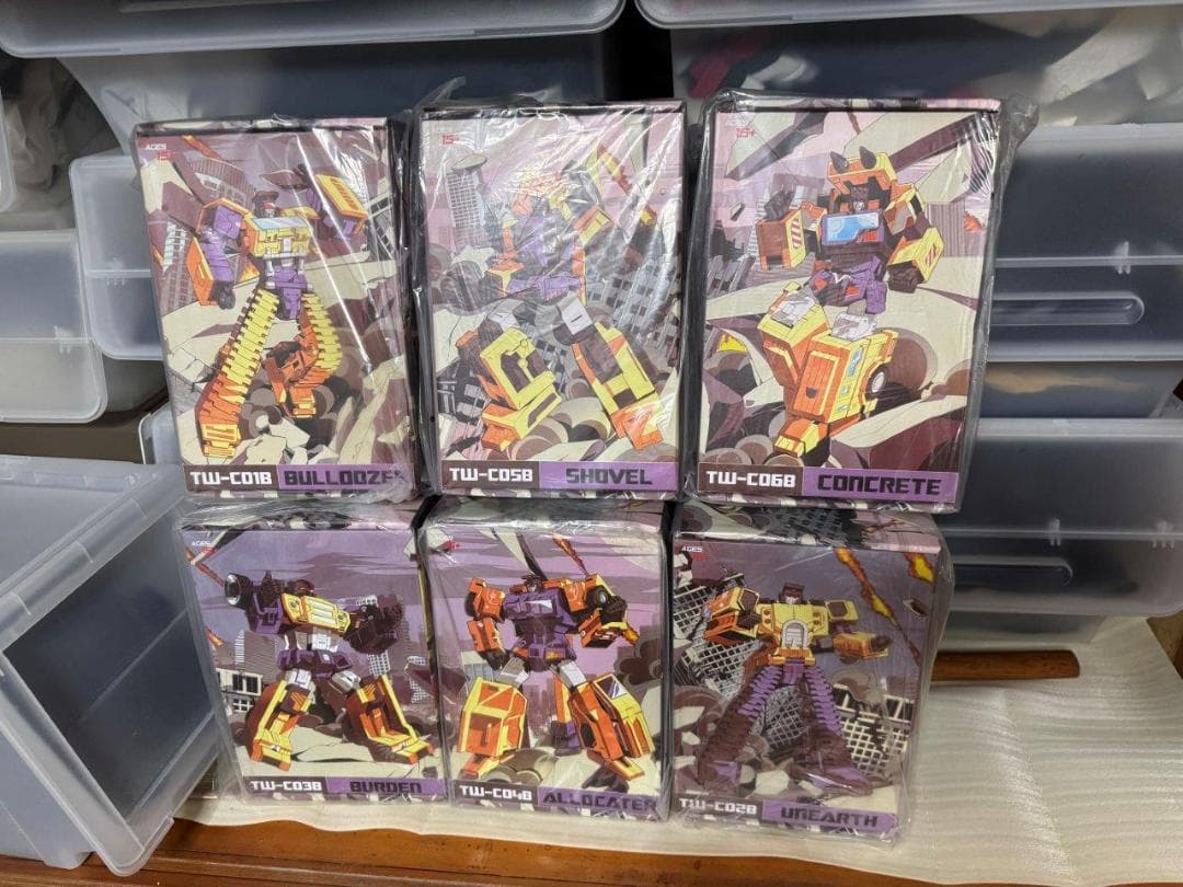 TOYWORLD TW-CO1B～6B Constructor 新品未開封