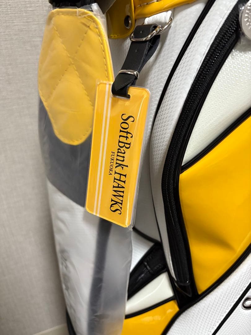 【新品未使用】【最終値下げ】SoftBank HAWKS キャディバッグ