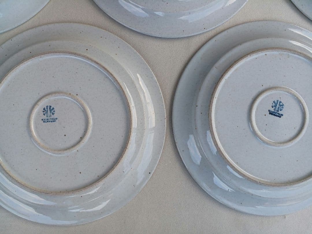 ヴィンテージ　Knabstrup 　ナブストラップ 　デンマーク 　5枚セット