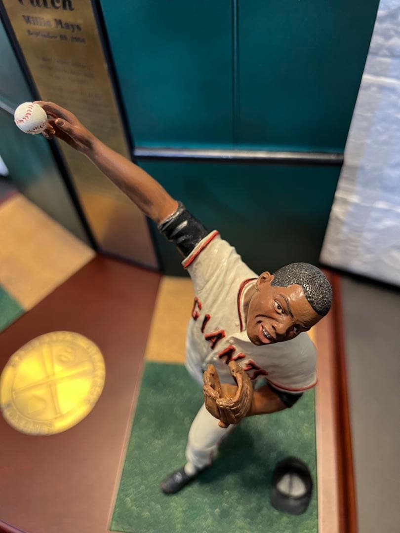 【The Danbury Mint】Willie Mays The Catch