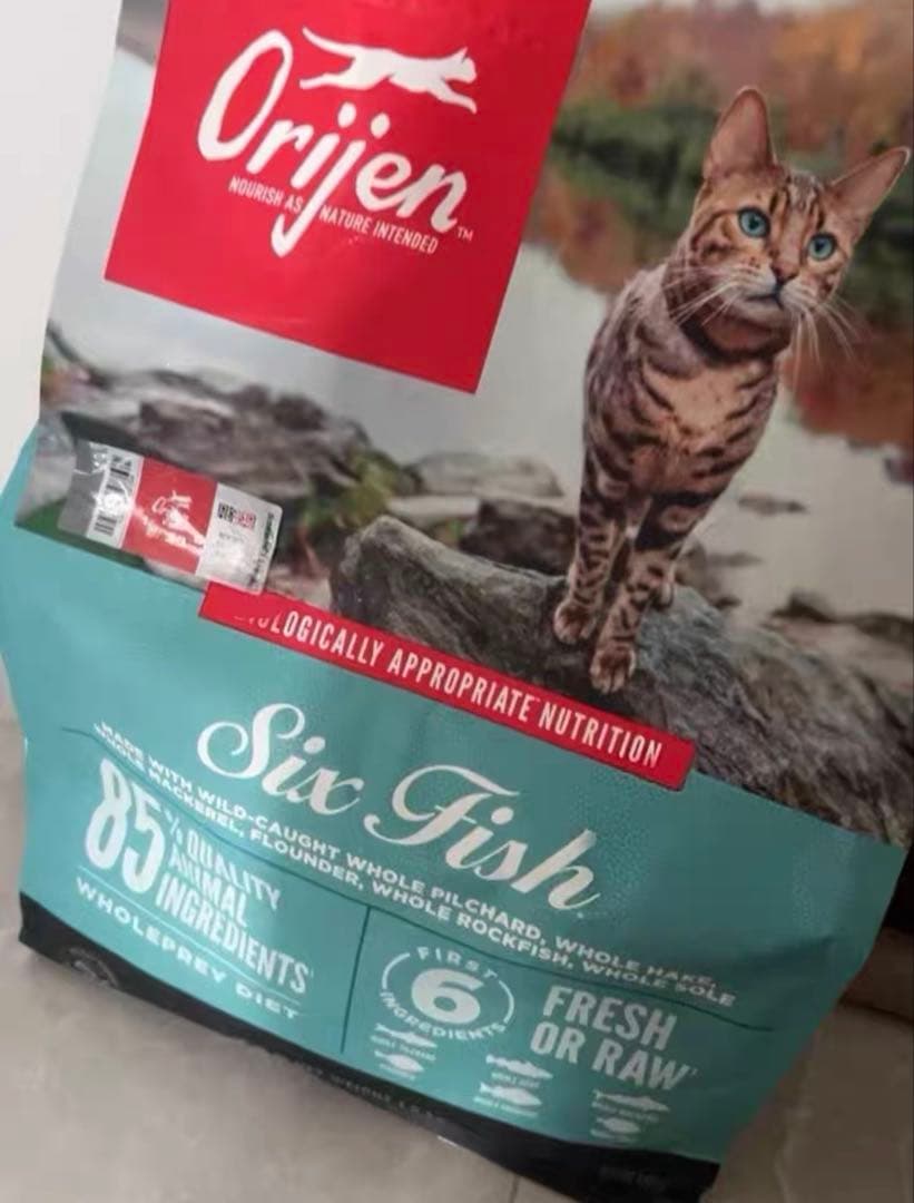 オリジン キャットフード シックスフィッシュ（Six Fish）5.4kg