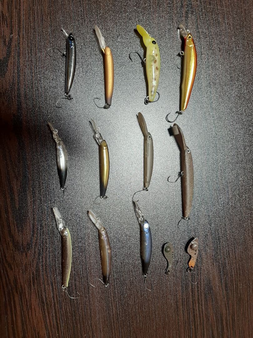 エリアトラウト引退品　ルアー各種100個以上