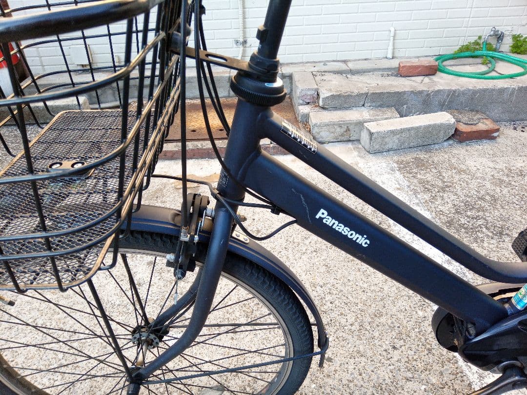 東京 パナソニック 電動アシスト自転車 電池★5　電動自転車　　ティモS