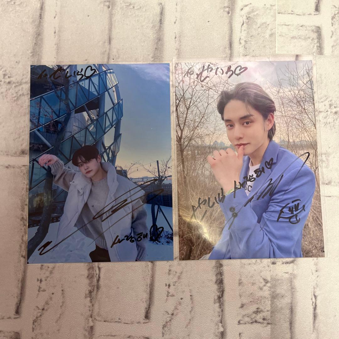 1.2枚目全てセット　ZEROBASEONE ゼベワン　キムジウン　サインチェキ