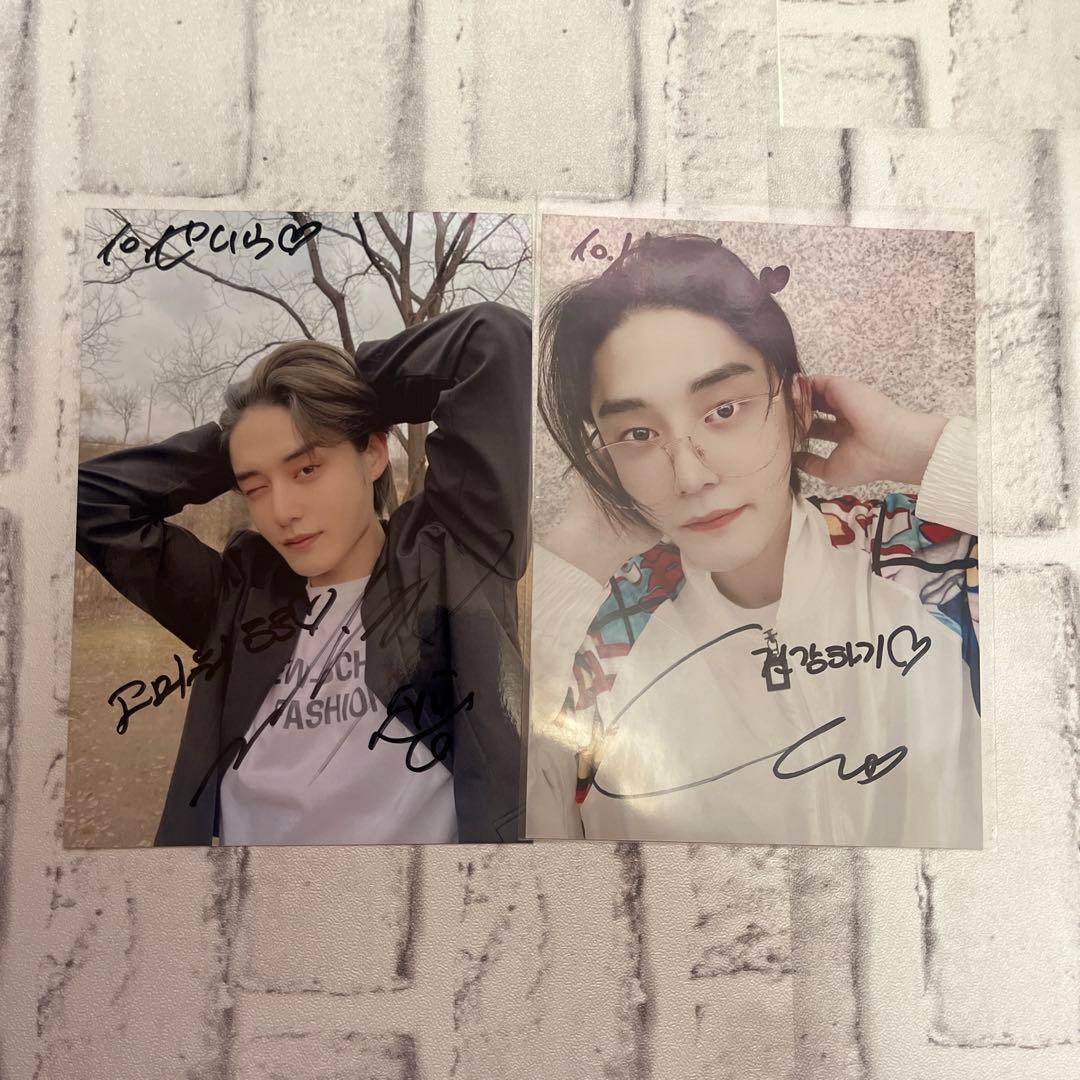 1.2枚目全てセット　ZEROBASEONE ゼベワン　キムジウン　サインチェキ