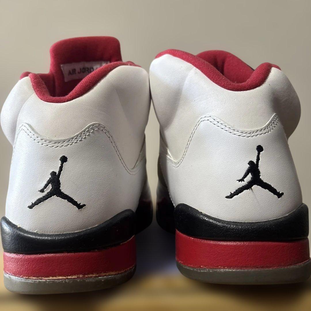 NIKE エアジョーダン5 Fire Red 28.5cm