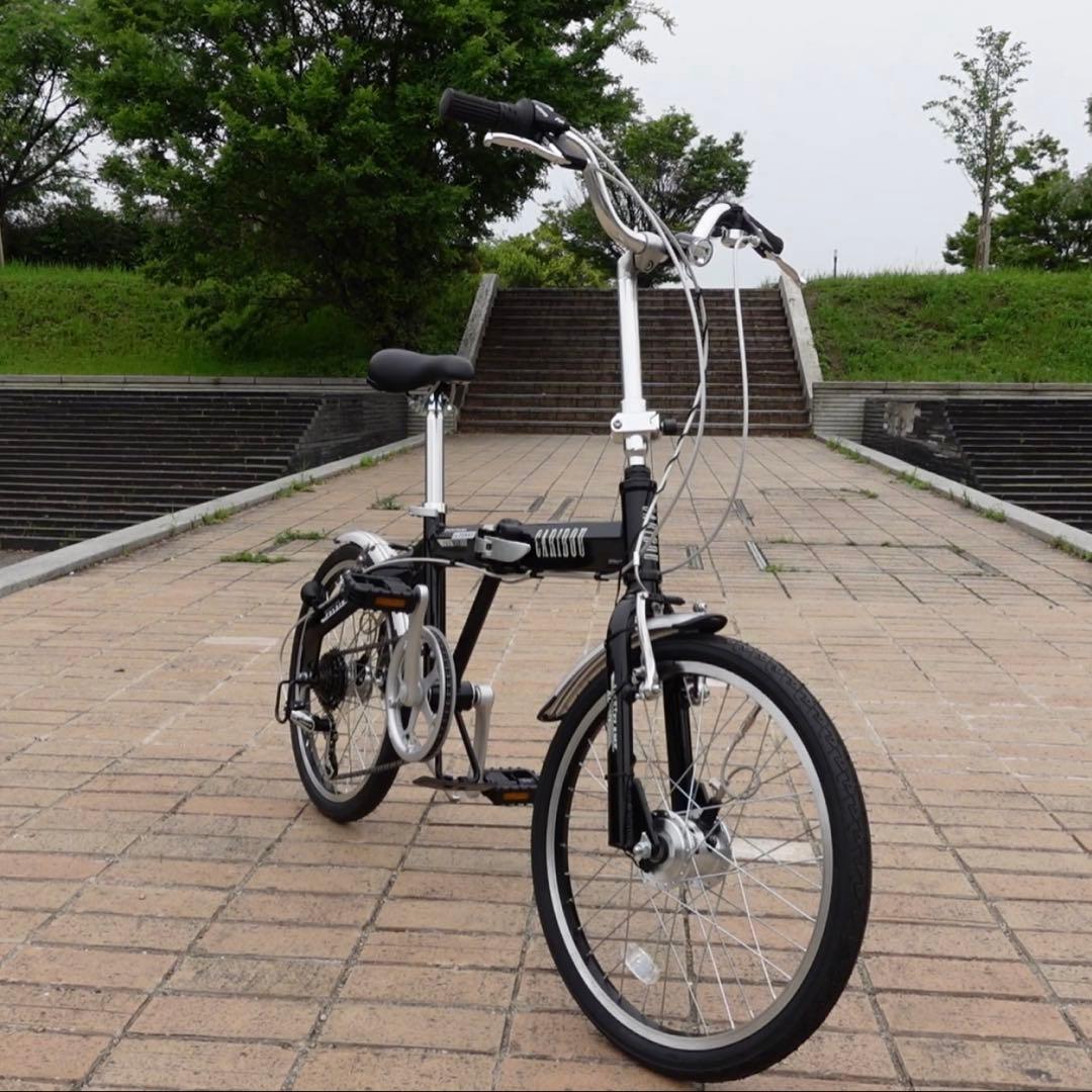 【新品】カリブーライト エアハブモデル｜20インチ｜軽量折りたたみ自転車