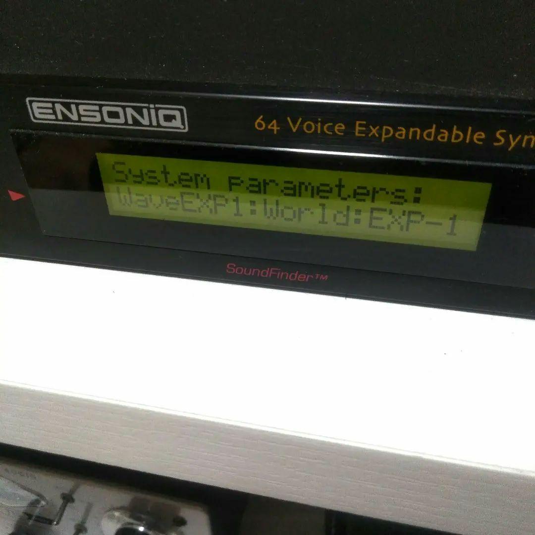 ENSONIQ MR-RACK 拡張音源2枚搭載