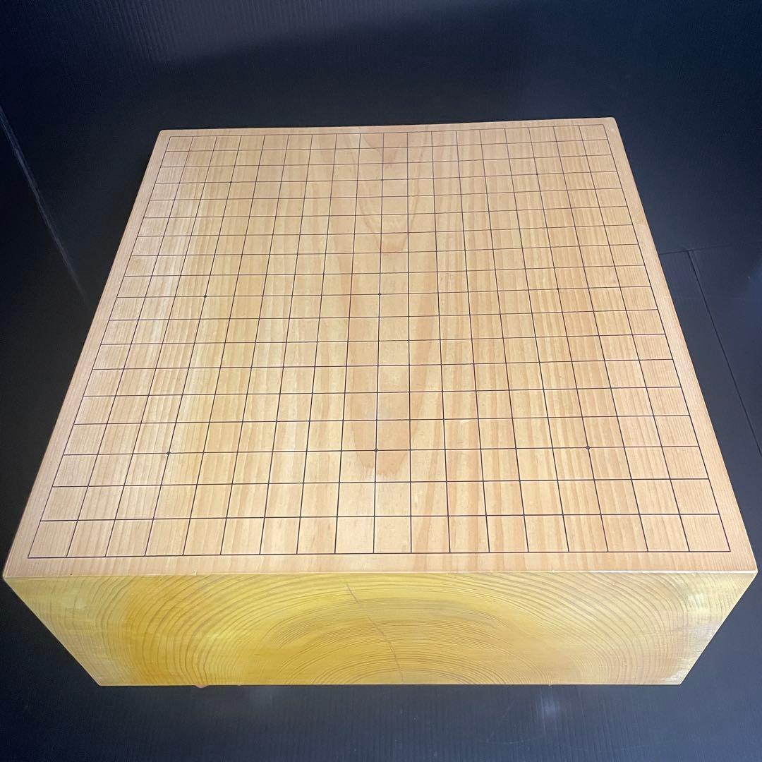 【岡村虎吉 作】本榧 木表 碁盤 5.9寸厚み17.9cm 17kg 囲碁 将棋