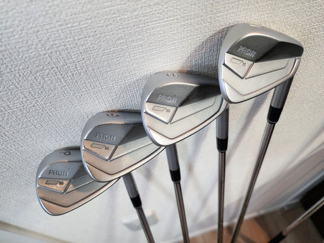PRGR 00アイアン(ホワイトクロム) 7本セット
