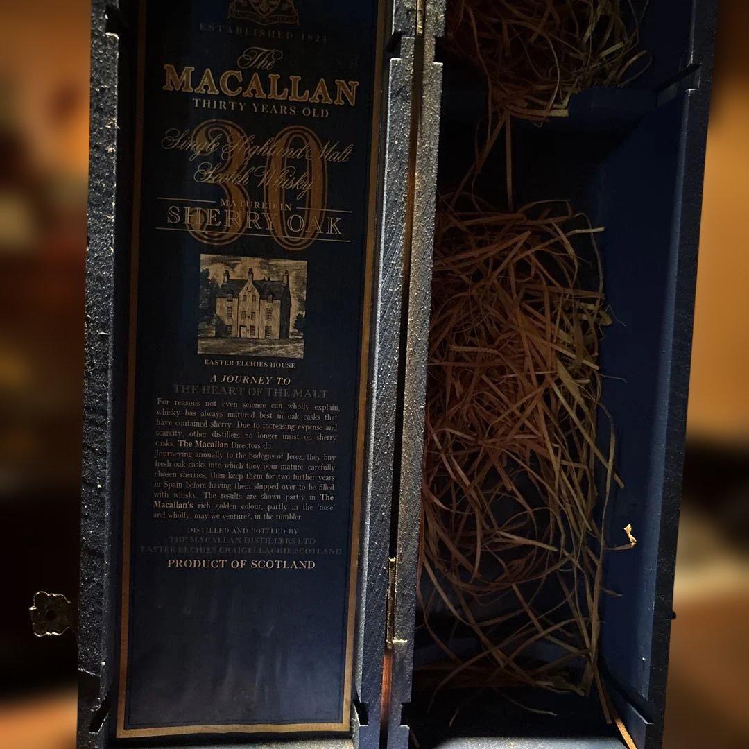 ウイスキー The Macallan30Years OldSherry Oak 700ml