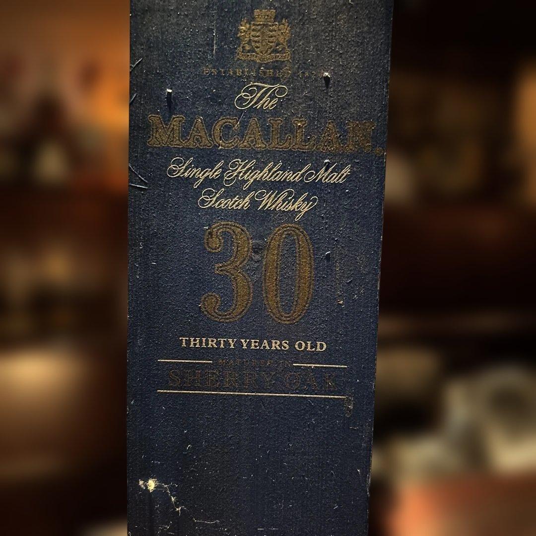 ウイスキー The Macallan30Years OldSherry Oak 700ml