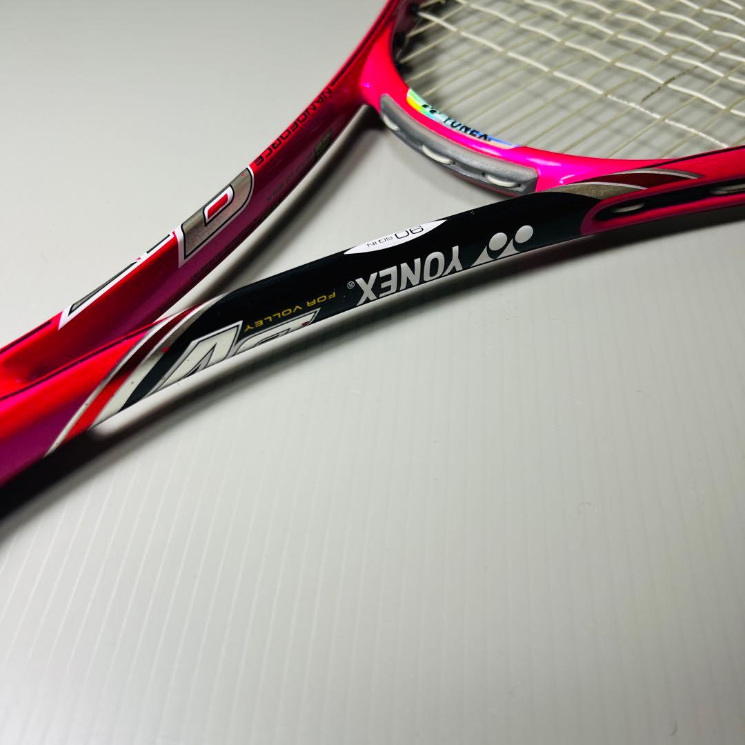 ★YONEX NANOFORCE 8V REV ソフトテニスラケット UL2