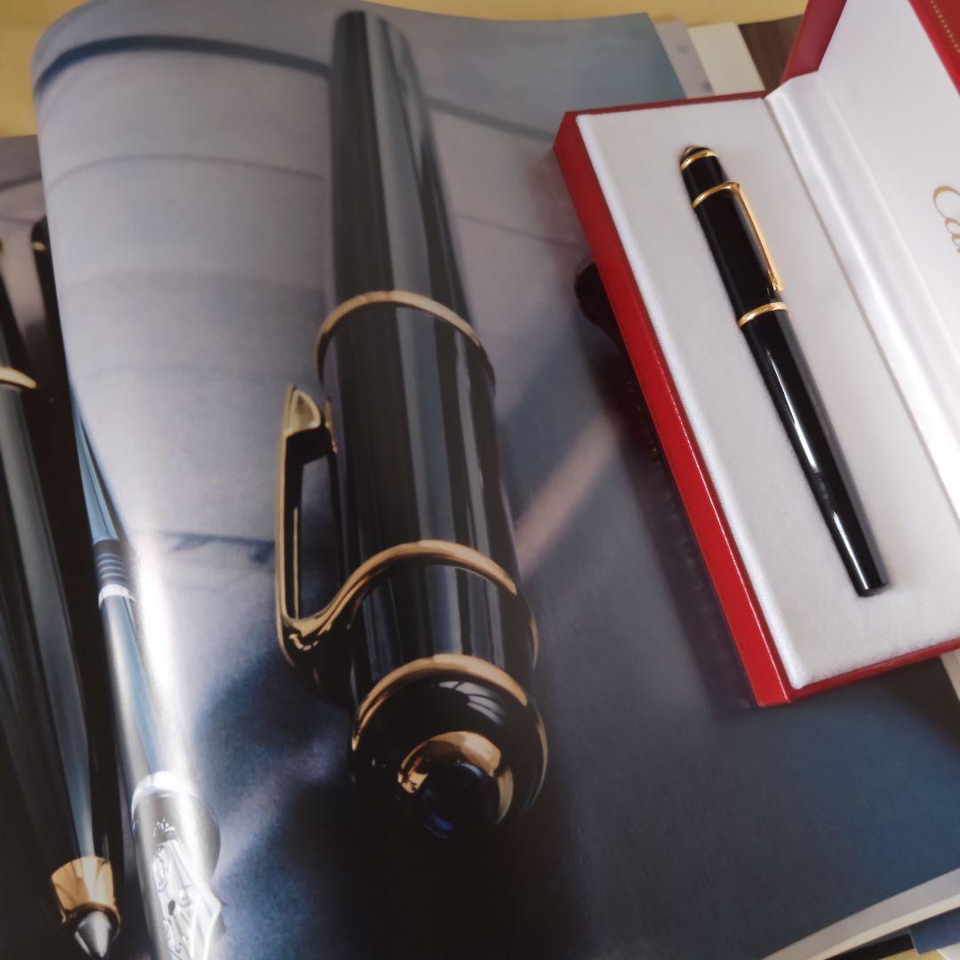 【廃番希少・ほぼ未使用】カルティエ ディアボロ 万年筆 ST180004