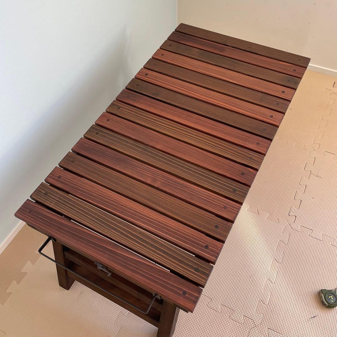 【S. プロフィールご確認ください】折りたたみローテーブル#147