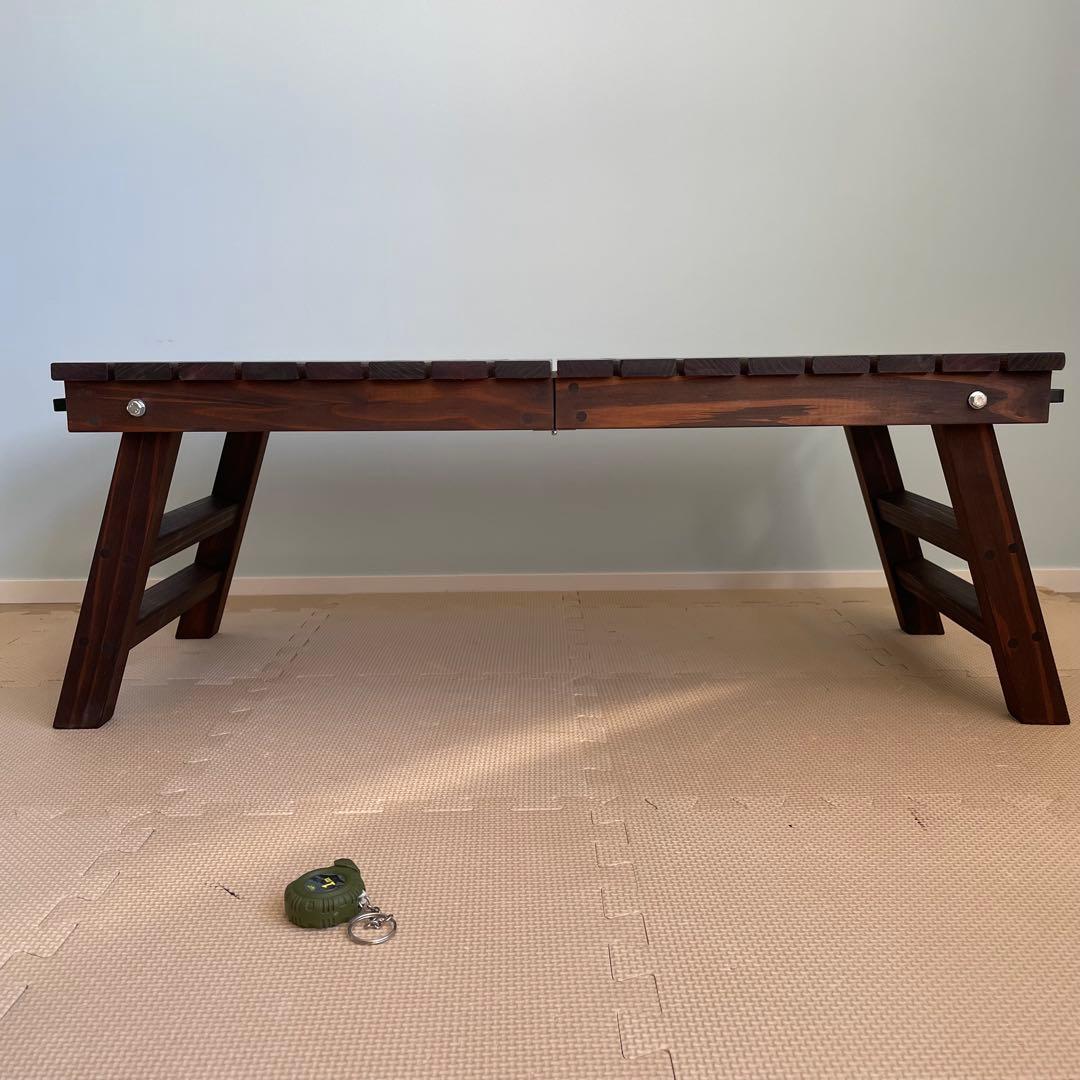 【S. プロフィールご確認ください】折りたたみローテーブル#147