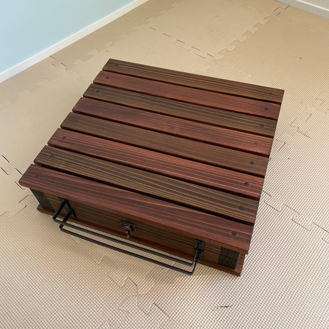 【S. プロフィールご確認ください】折りたたみローテーブル#147