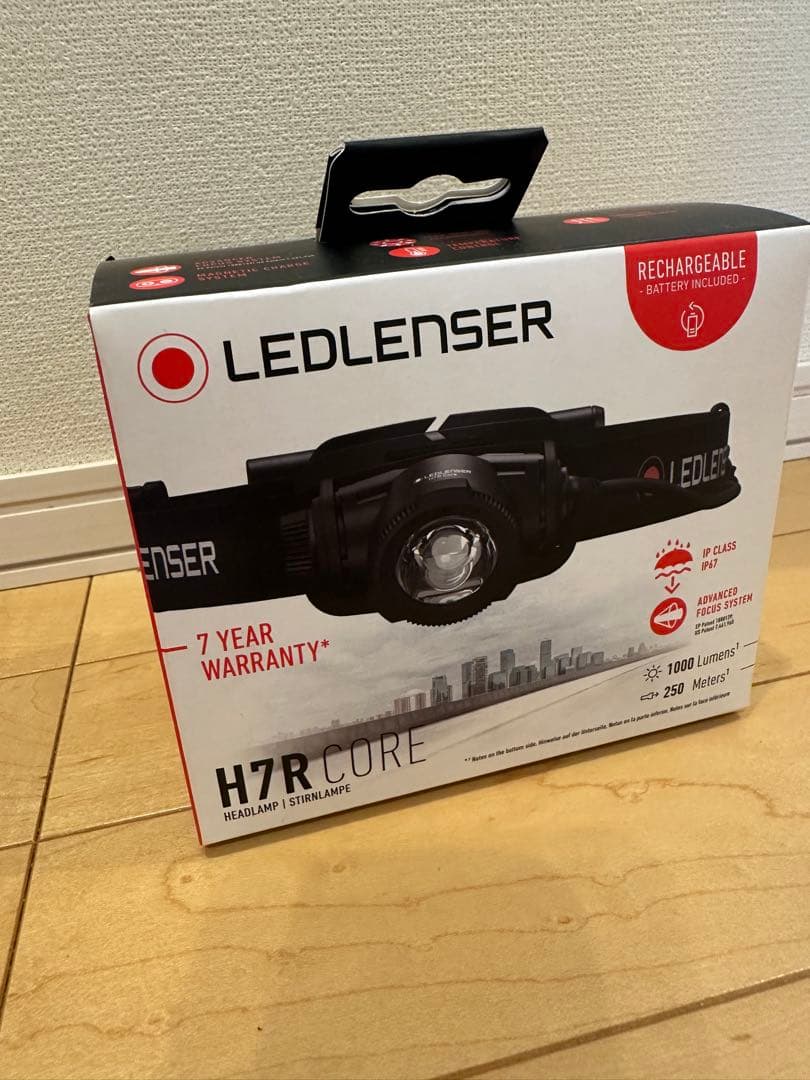 未使用　LEDLENSER H7R CORE ヘッドランプ　充電式