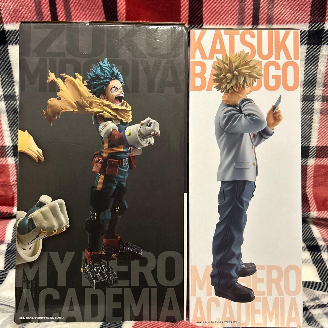 僕のヒーローアカデミア　紡ぐ力　A賞 緑谷出久　B賞 爆豪勝己