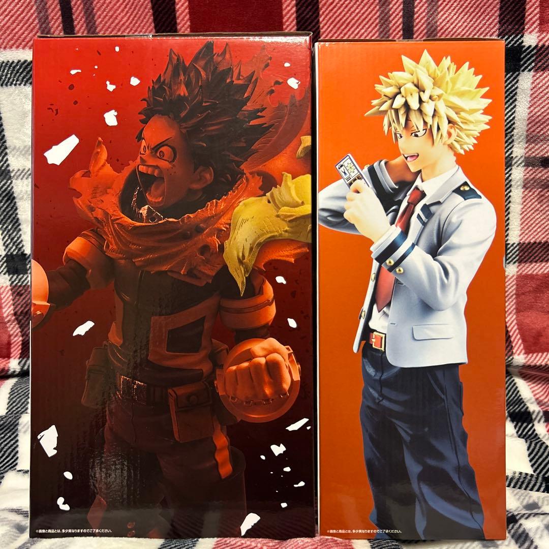 僕のヒーローアカデミア　紡ぐ力　A賞 緑谷出久　B賞 爆豪勝己