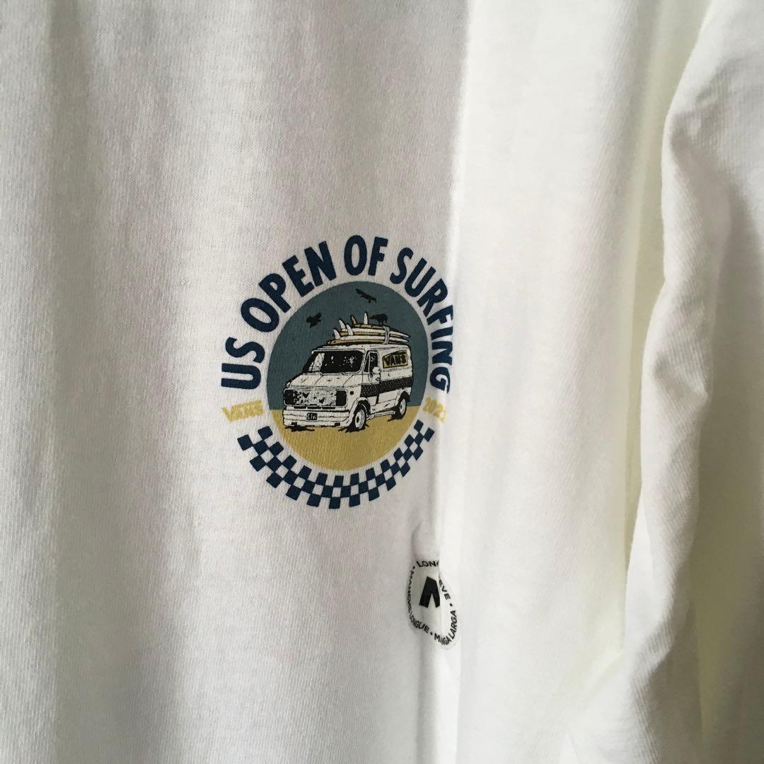 VansバンズUSOPENofsurfing＠ハンティントン記念L/STシャツM
