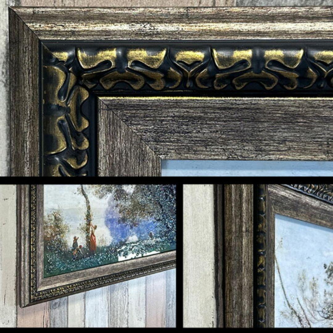 輸入雑貨　天然石　『モルトフォンテーヌの思い出 』　水晶絵　クリスタルアート