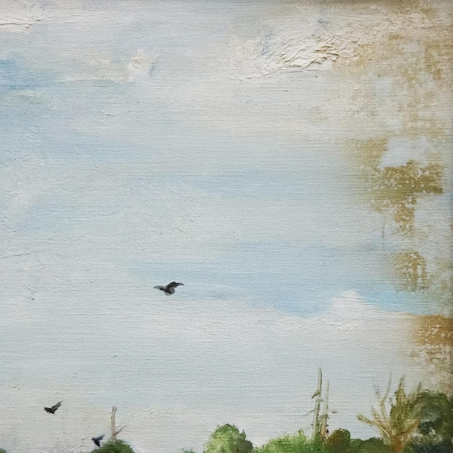 岩井新吉 8号 風景画 油彩 油絵 絵画 肉筆 額装 美術品