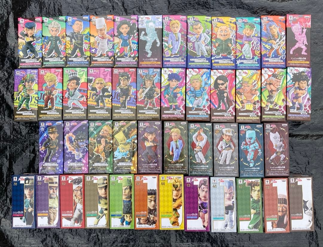 新品　未開封　ジョジョの奇妙な冒険　ワールドコレクタブル 1〜7 コンプリート